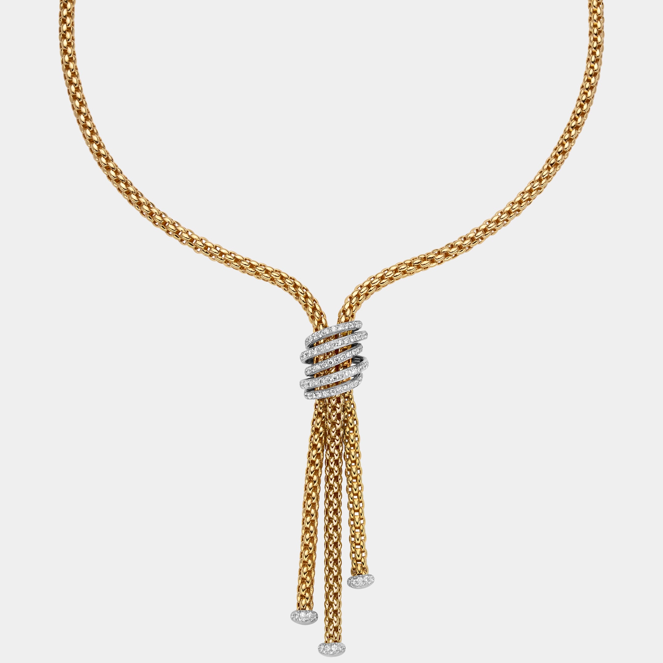 lariat necklace diamond yellow gold