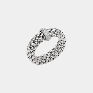 Vendome Diamond Fashion Ring in 18K White Gold