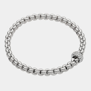 18K White Gold Diamond Flex'it Bracelet