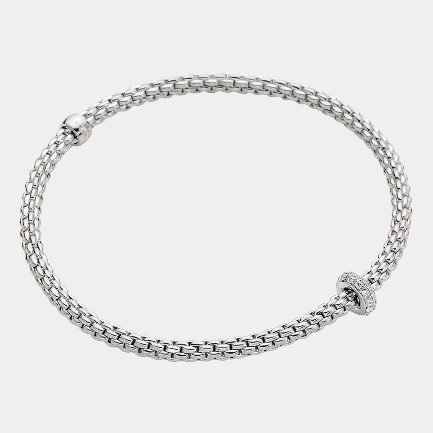 White Gold Flex'it Bracelet