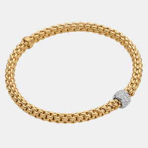 18K Yellow Gold Flex'it Bracelet