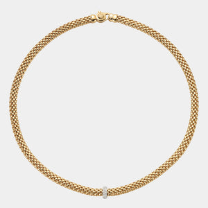 Vendome Diamond Necklace in 18K Gold