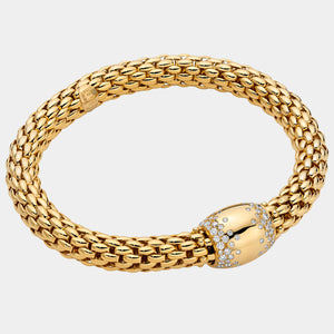 Yellow Gold and Diamond Flex'it Bracelet