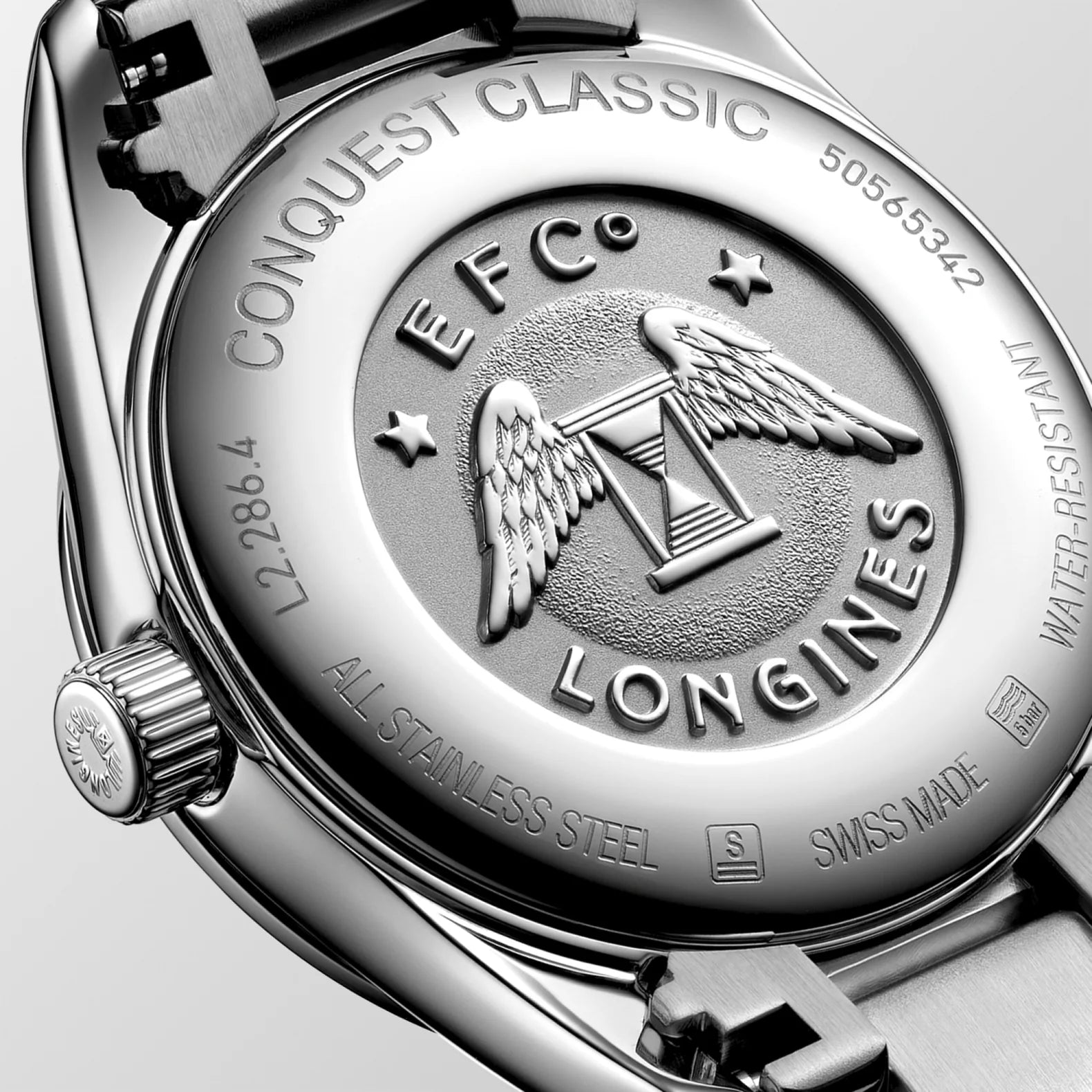 Conquest Classic 29.50mm - Silver Dial on Bracelet