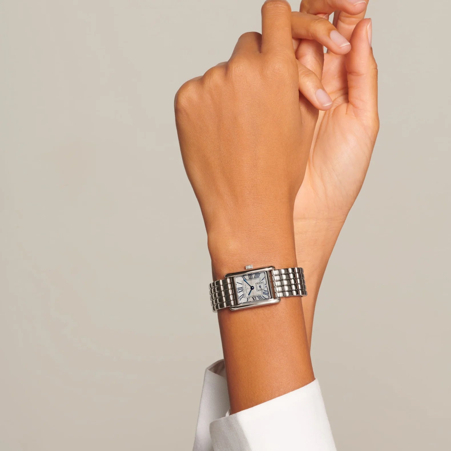 Mini DolceVita 21.50 x 29mm - Silver Dial on Bracelet