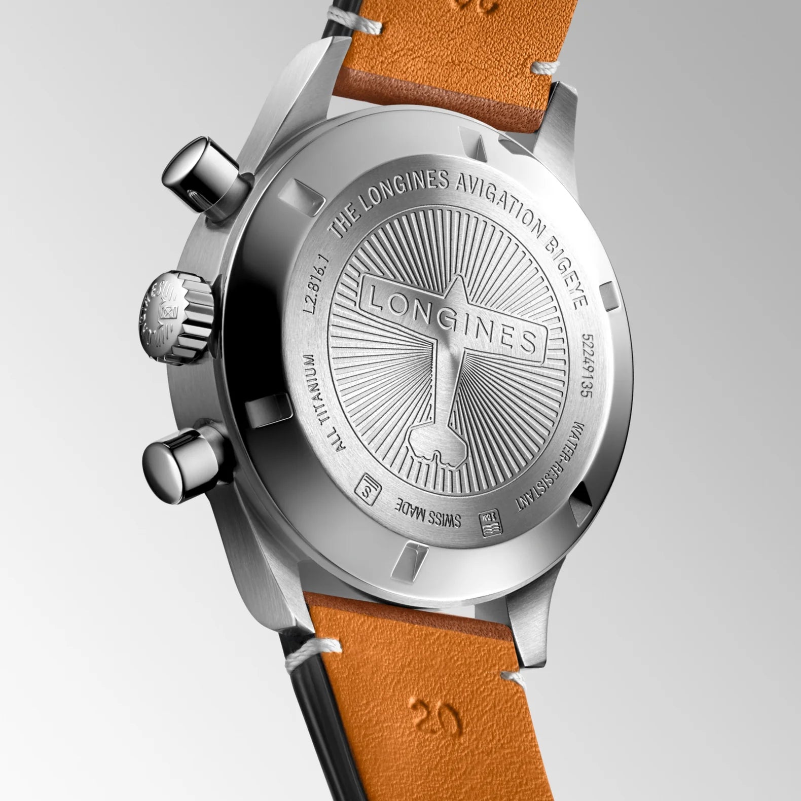 Avigation BigEye 41mm - Blue Gradient Dial on Strap