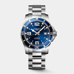 HydroConquest 41mm - Sunray Blue Dial on Bracelet