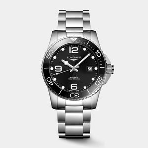 HydroConquest 41mm - Black Dial on Bracelet
