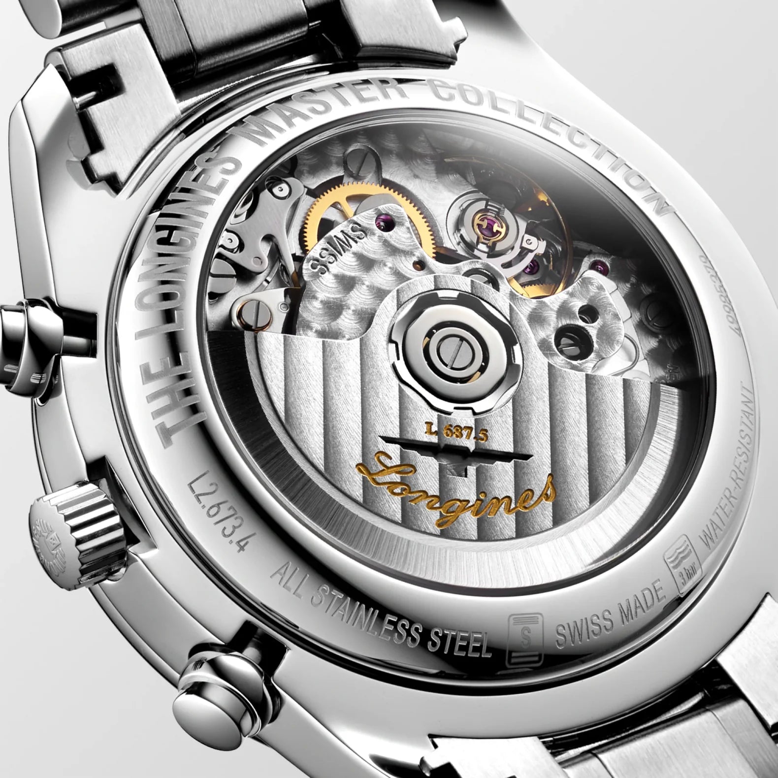 Master Collection Chronograph Moonphase - Opaline Dial on Bracelet