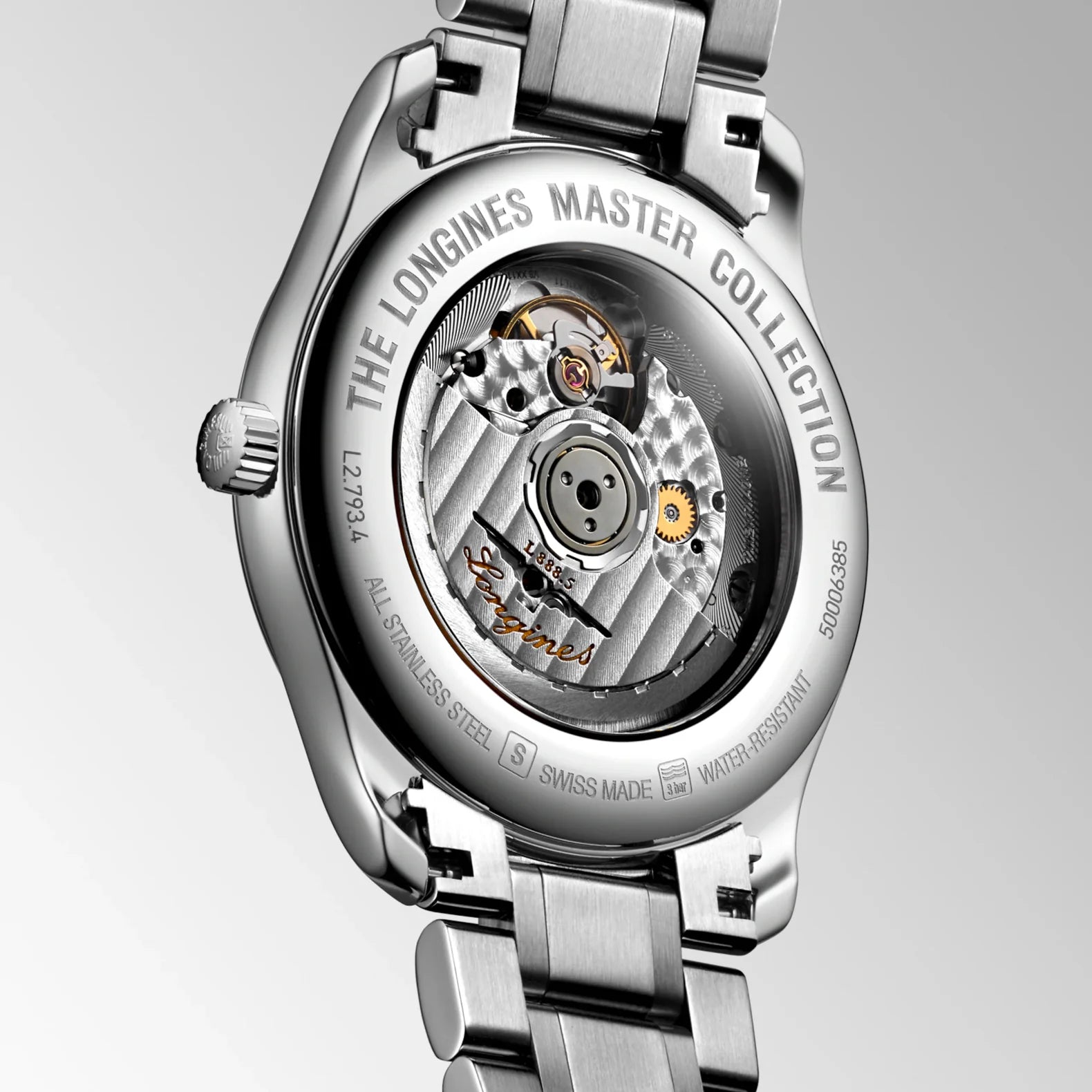 Master Collection 40mm - Silver Textured Dial on Bracelet