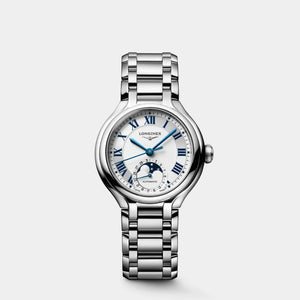 PrimaLuna Moonphase 34mm - Opaline Dial on Bracelet