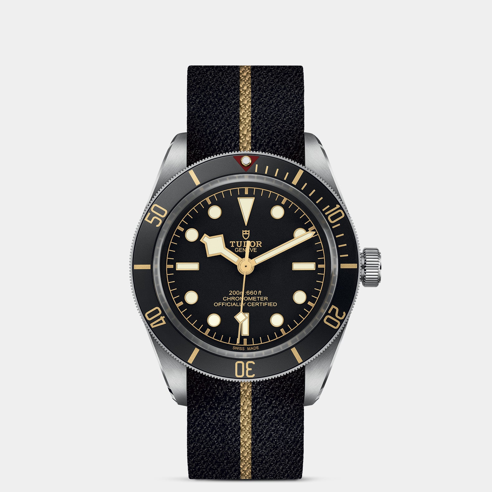 Black Bay 58 39mm - Black Dial on Fabric Strap