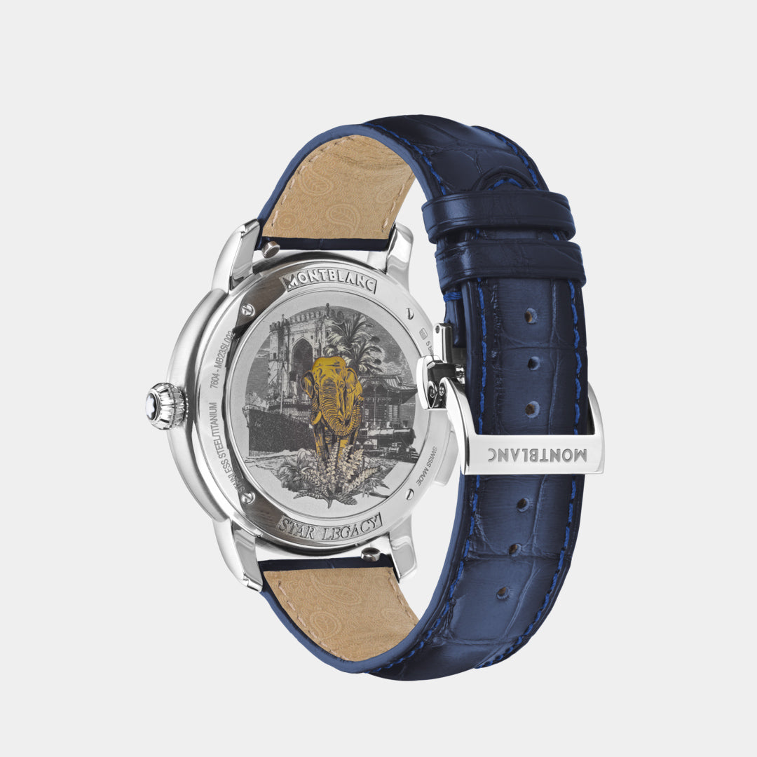 Montblanc | Star Legacy Orbis Terrarum – Blue Dial | Steel