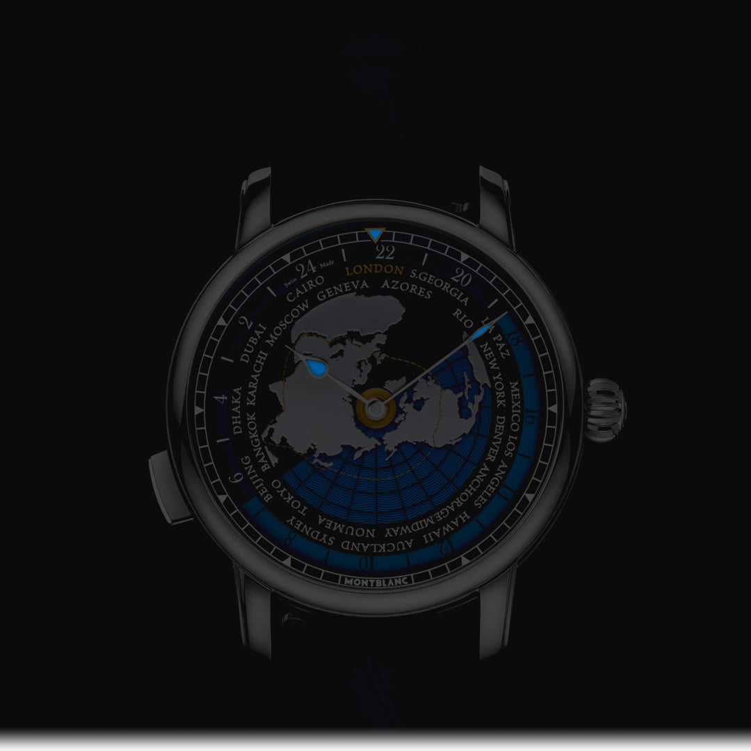 Montblanc | Star Legacy Orbis Terrarum – Blue Dial | Steel