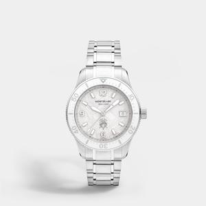 Iced Sea Date 0 Oxygen – White Glacier Dial On Bracelet