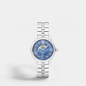 Bohème Day & Night – Blue Diamond Dial On Bracelet