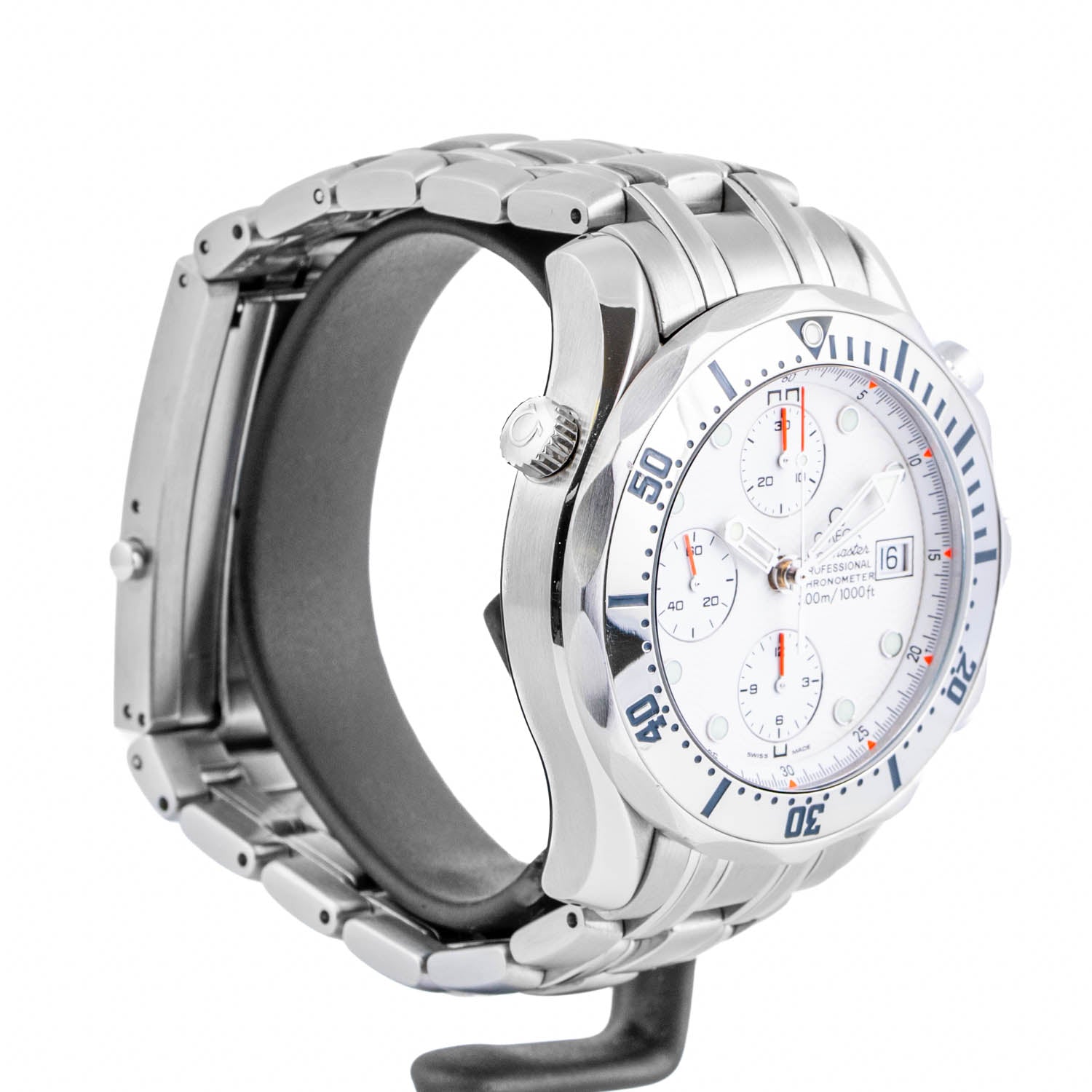 Omega Seamaster Professional 300M Chronograph 41.5mm White Dial - 2598.20.00