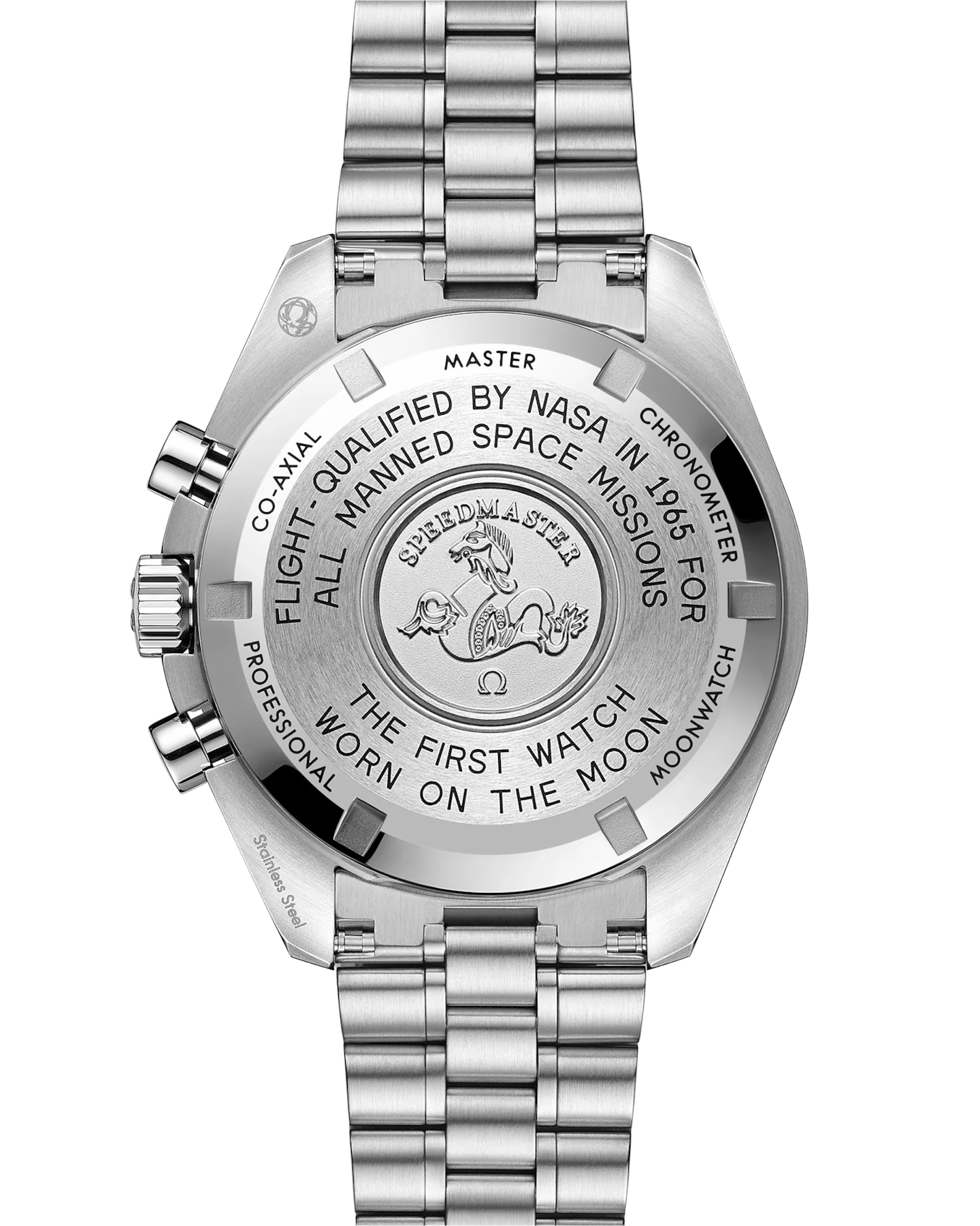 Speedmaster Moonwatch Professional Hesalite - Black Dial on Bracelet