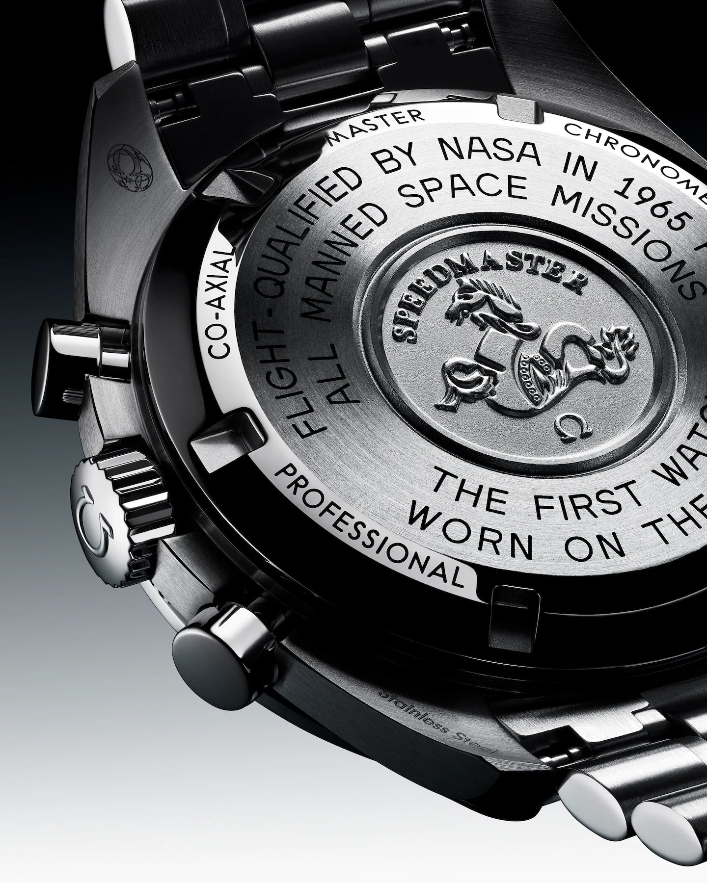 Speedmaster Moonwatch Professional Hesalite - Black Dial on Bracelet