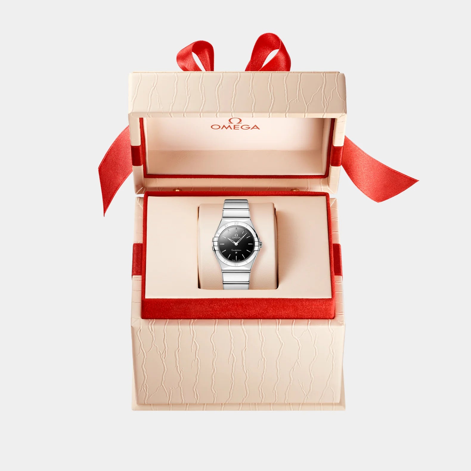 Constellation 28mm - Black Dial on Bracelet