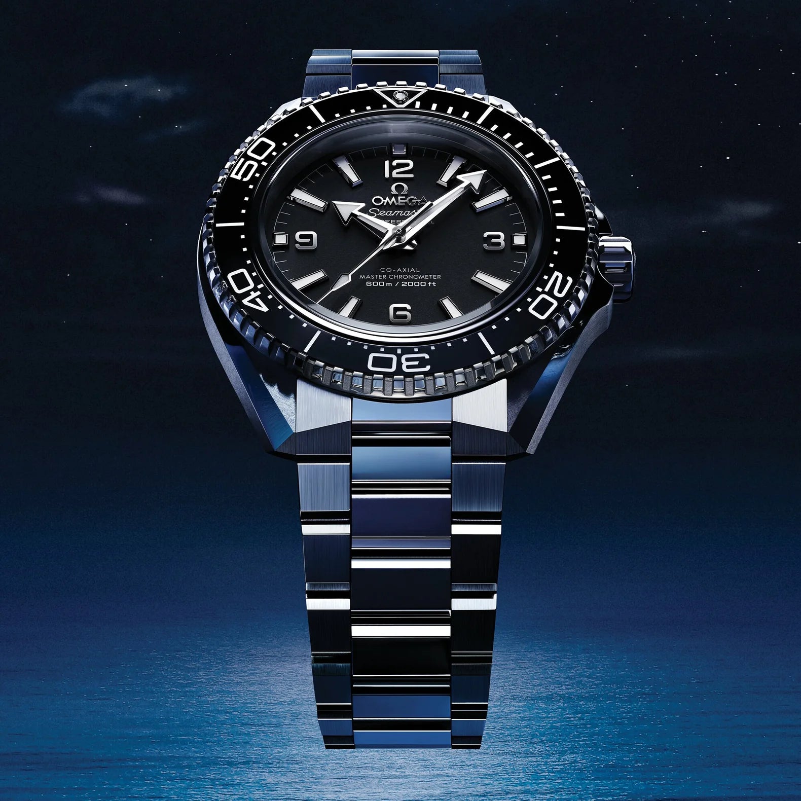 Seamaster Planet Ocean 42mm - Black Dial & Bezel on Bracelet