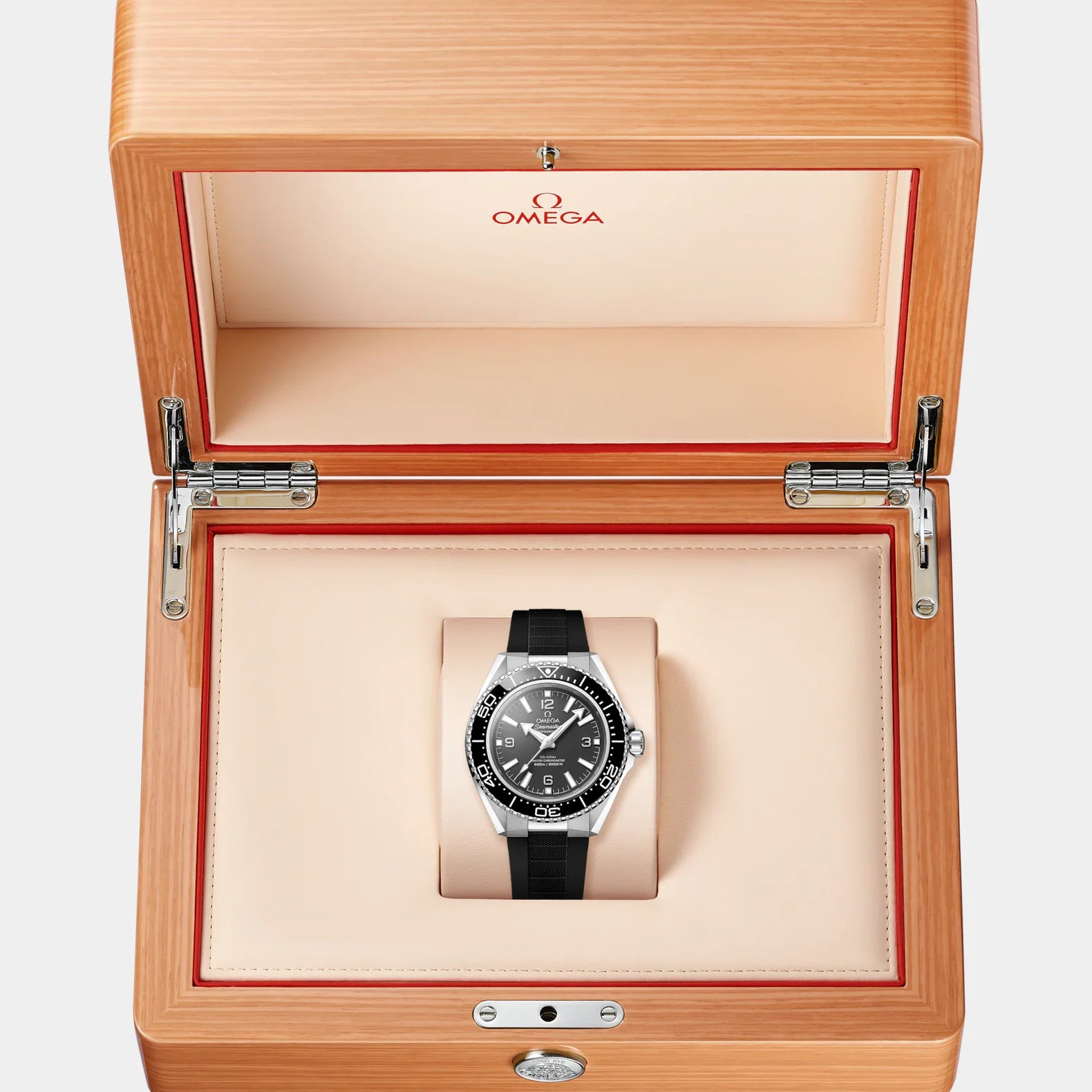 Seamaster Planet Ocean 42mm - Black Dial & Bezel on Rubber Strap