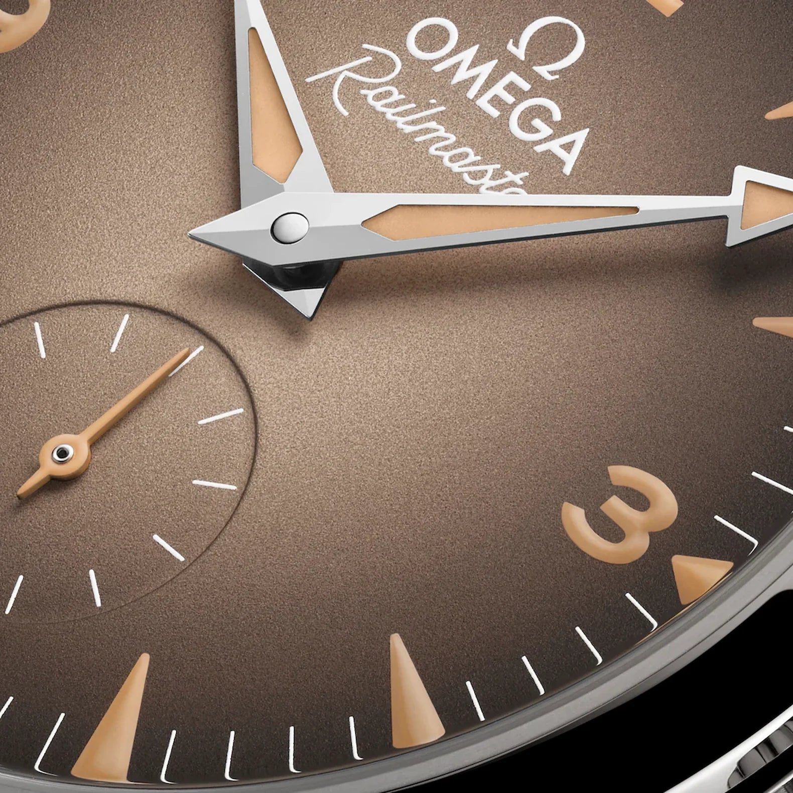 Seamaster Railmaster 38mm - Brown Gradient Dial on Leather Strap