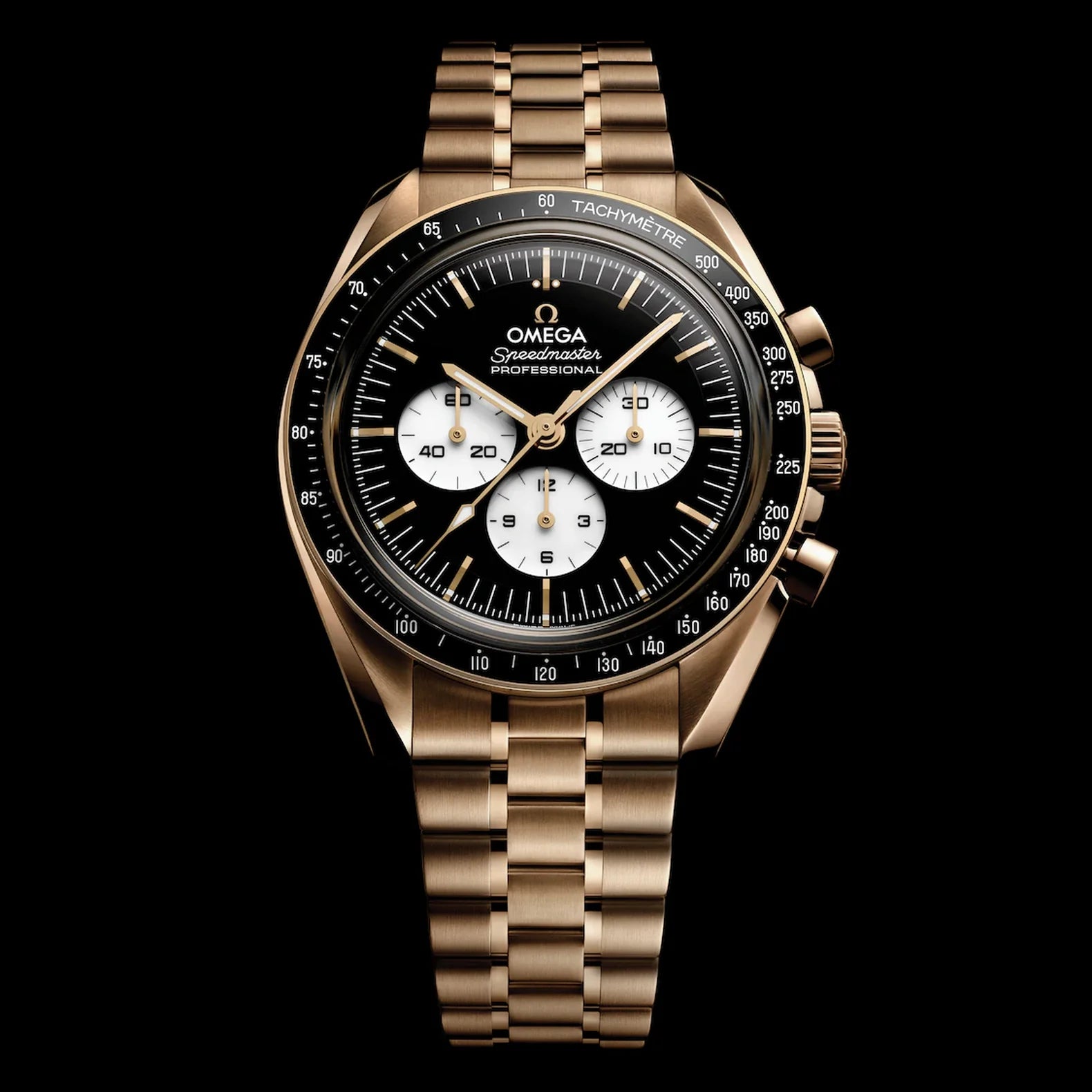 Speedmaster Moonwatch Professional Moonshine™ Gold - Reverse Panda Dial on Bracelet