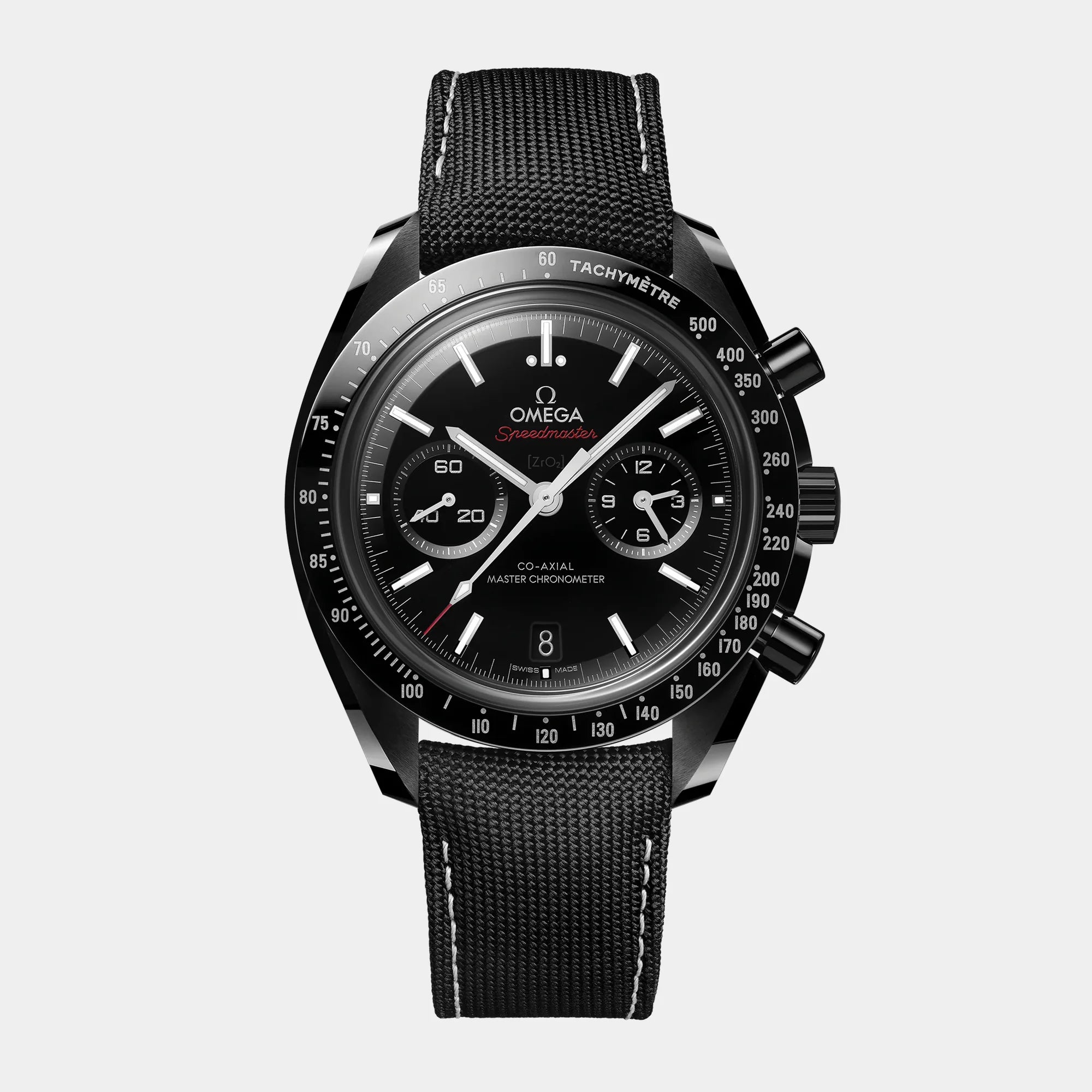 Speedmaster Dark Side of the Moon 44.25mm - Black Ceramic Dial on Strap
