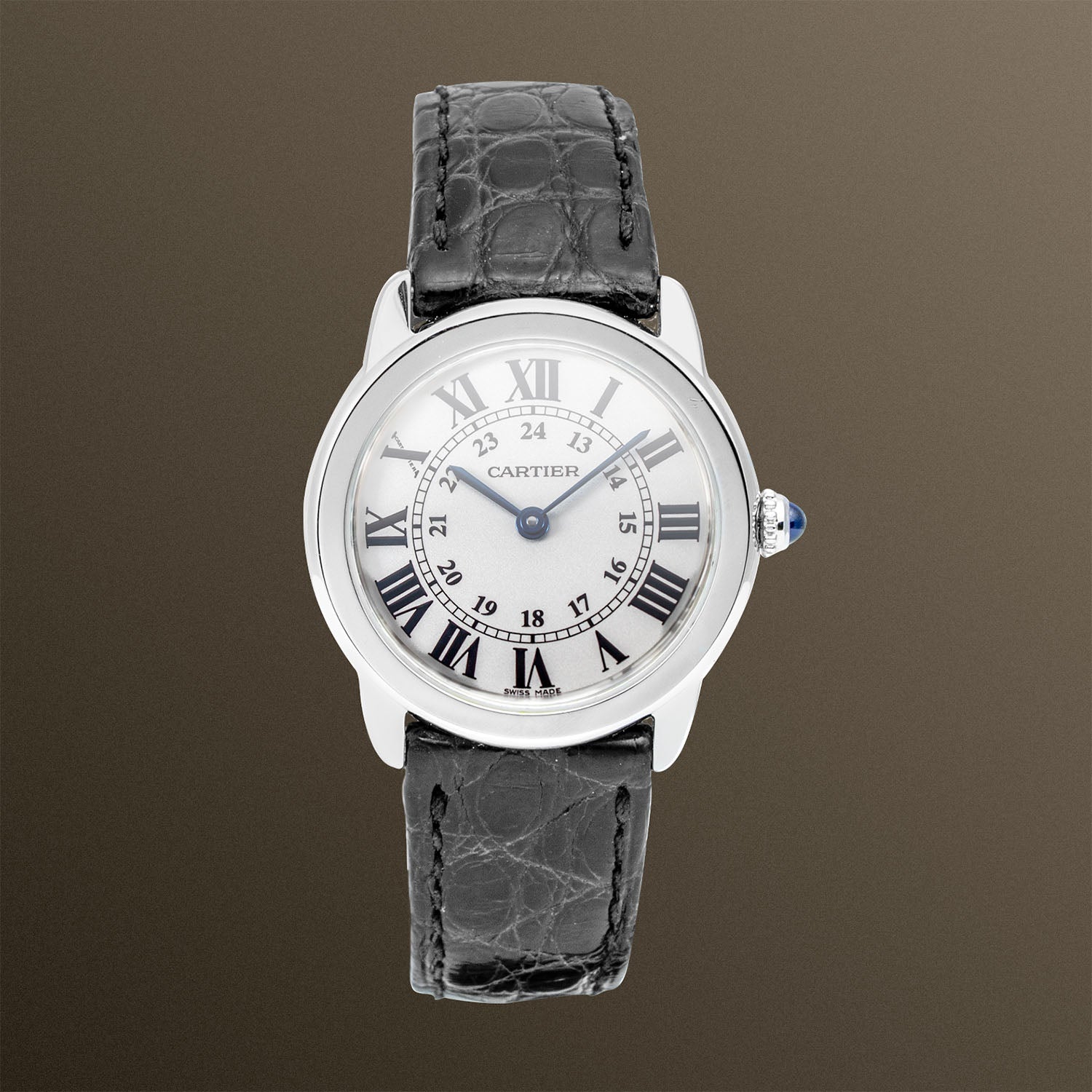 Cartier Ronde Solo de Cartier Silver Dial 36mm - W6700155