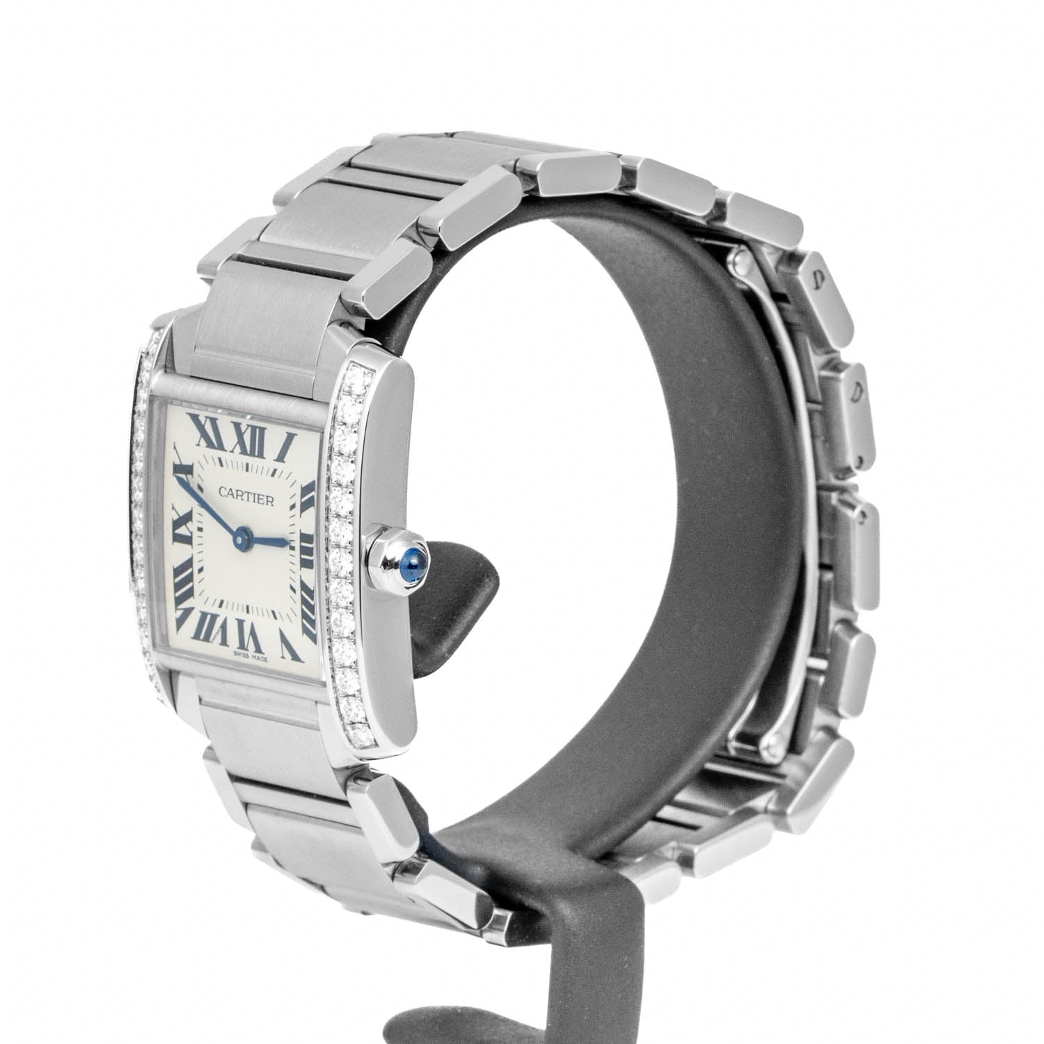 Cartier  Tank Française Small Diamond Bezel - W4TA0009