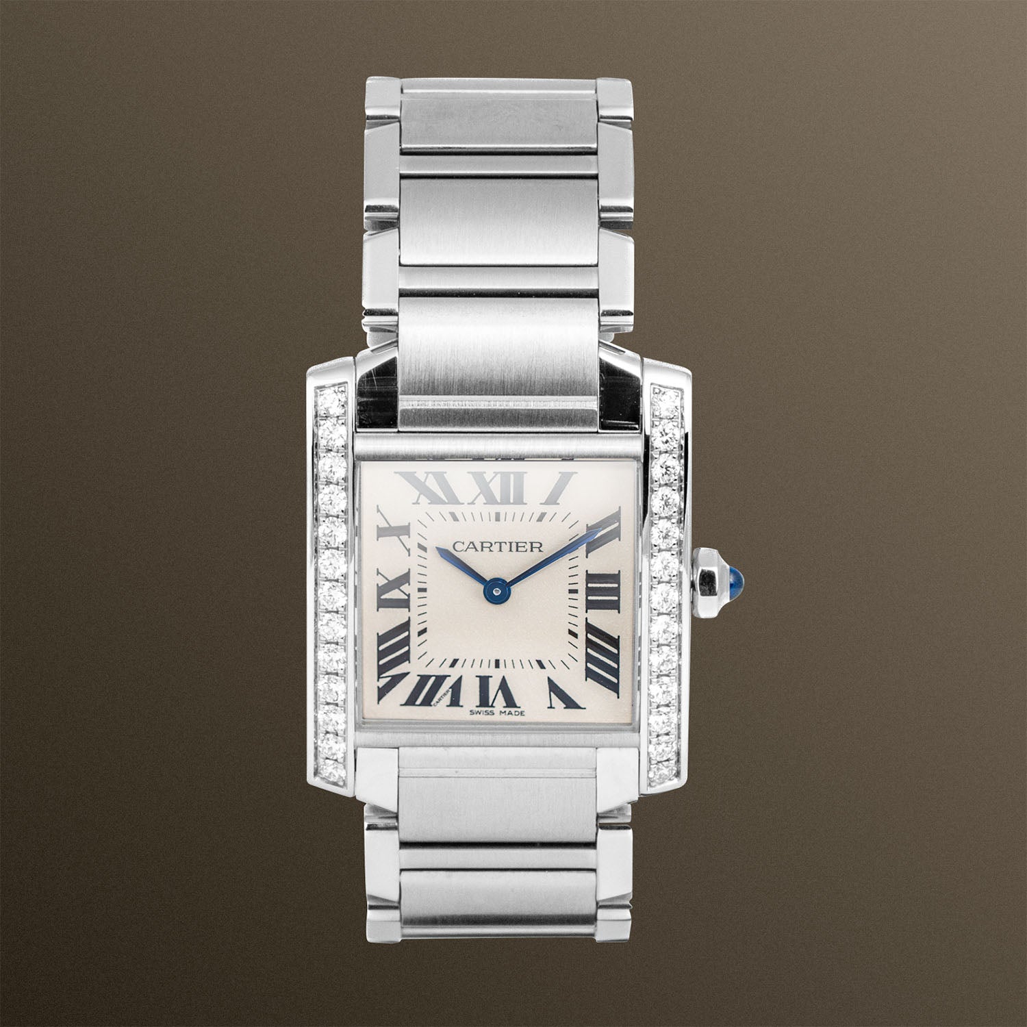 Cartier  Tank Française Small Diamond Bezel - W4TA0009