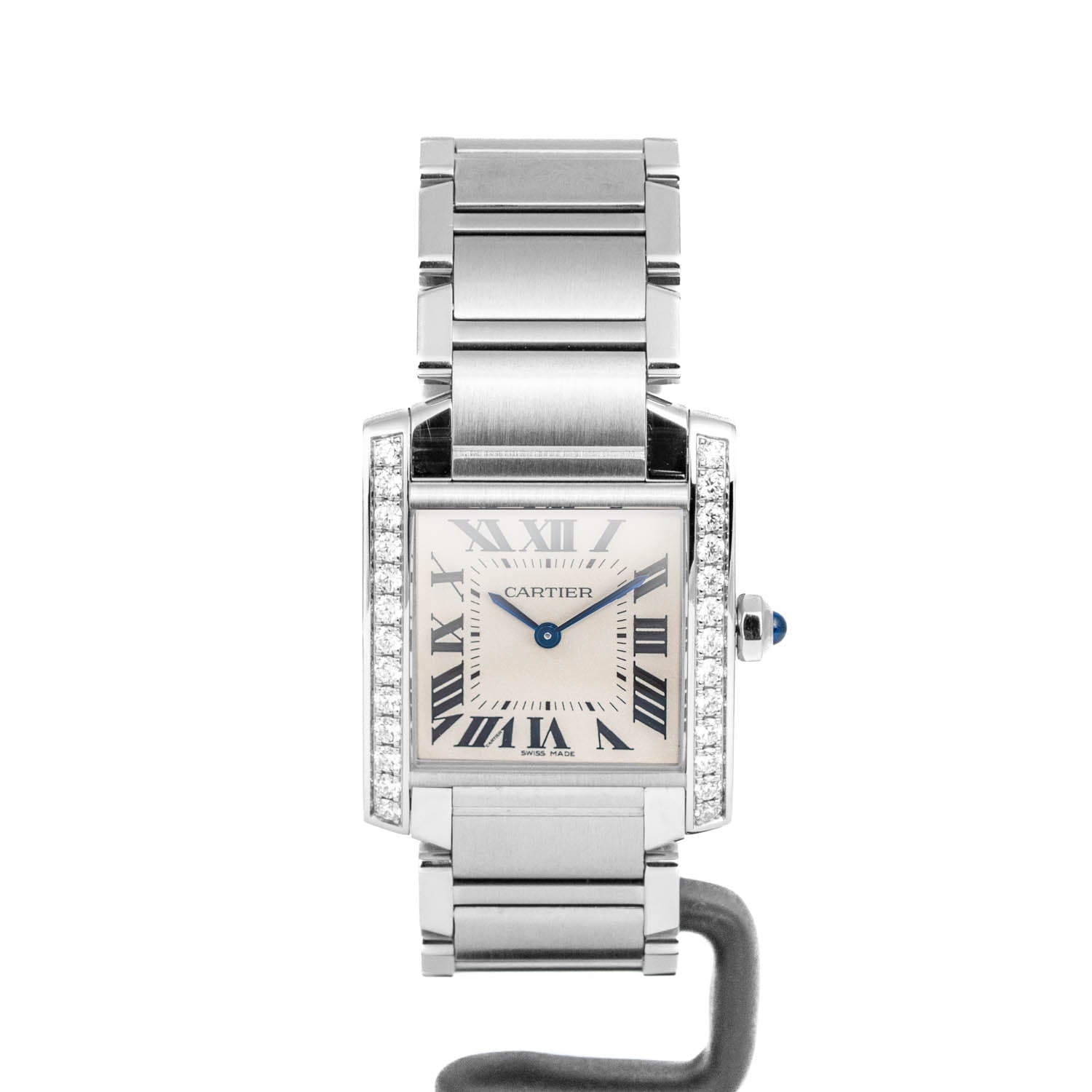 Cartier  Tank Française Small Diamond Bezel - W4TA0009