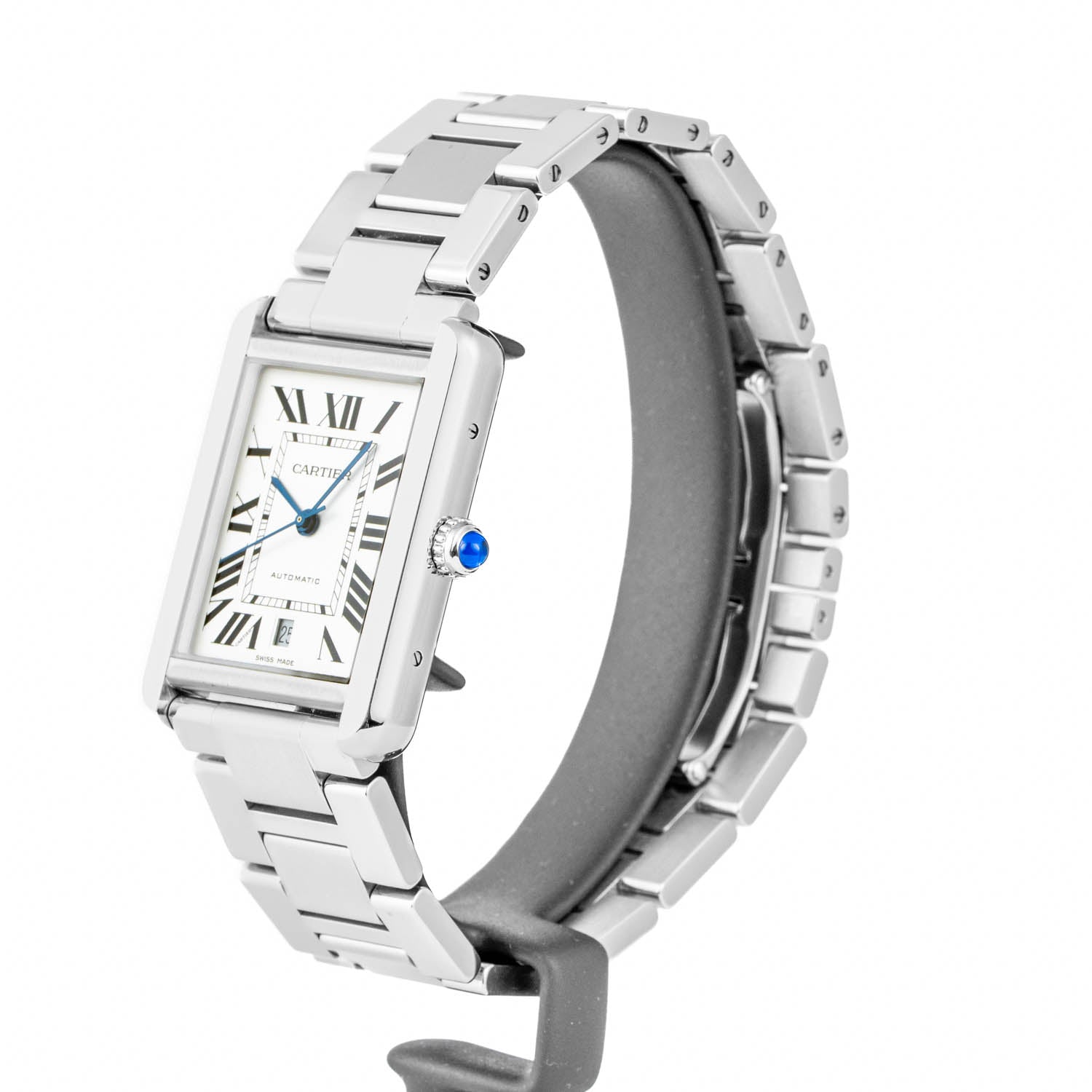 Cartier Tank Solo XL Silver Dial on Bracelet – W5200028
