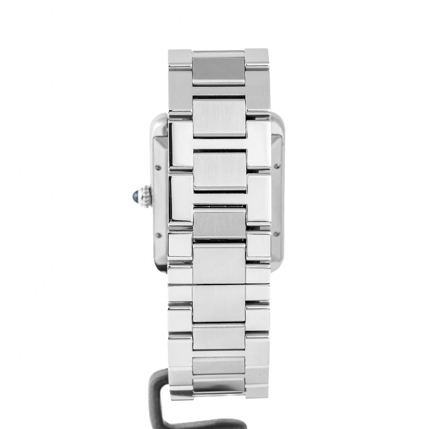 Cartier Tank Solo XL Silver Dial on Bracelet – W5200028