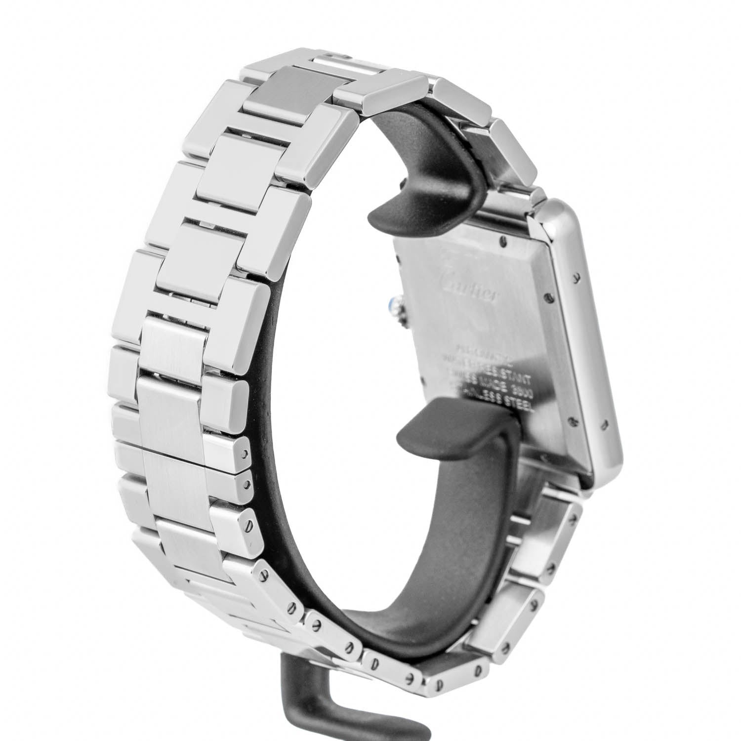Cartier Tank Solo XL Silver Dial on Bracelet – W5200028