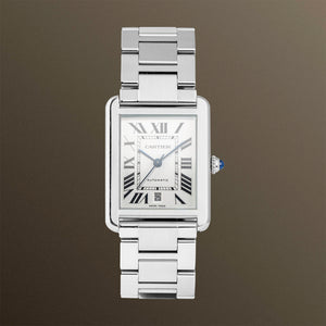 Cartier Tank Solo XL Silver Dial on Bracelet – W5200028