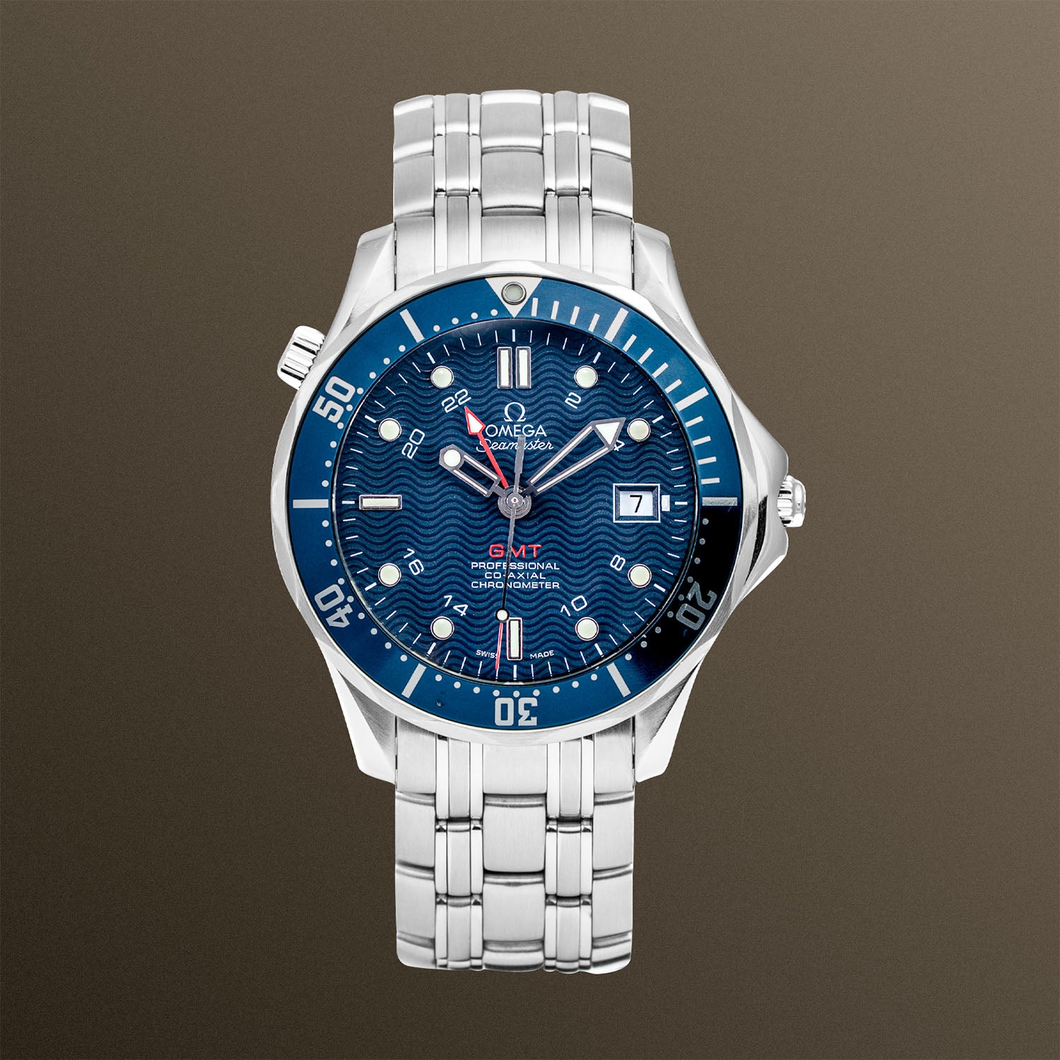 Omega Seamaster Professional GMT Blue Wave Dial 41mm - 2535.80.00