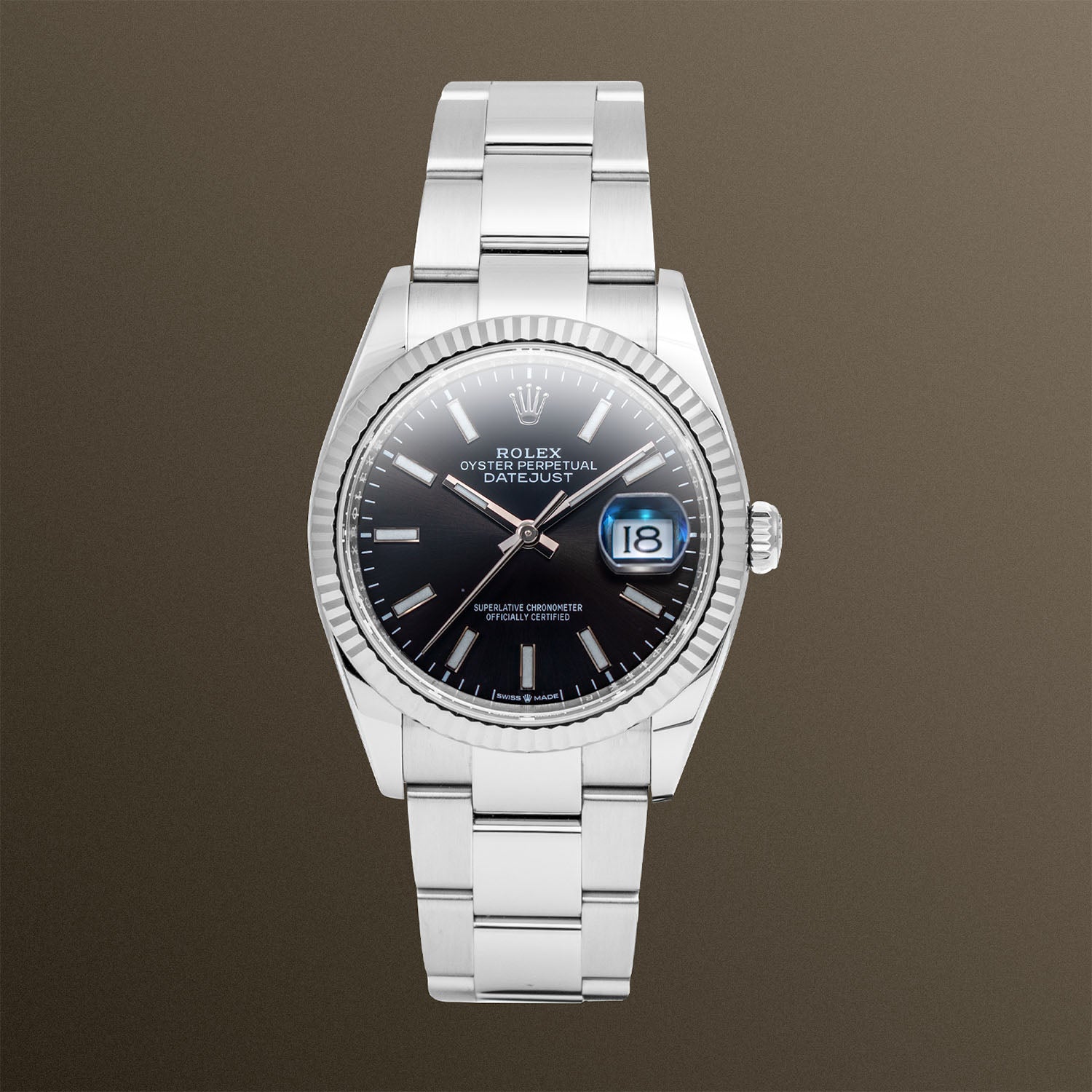 Rolex Datejust 36mm Black Dial - 126234