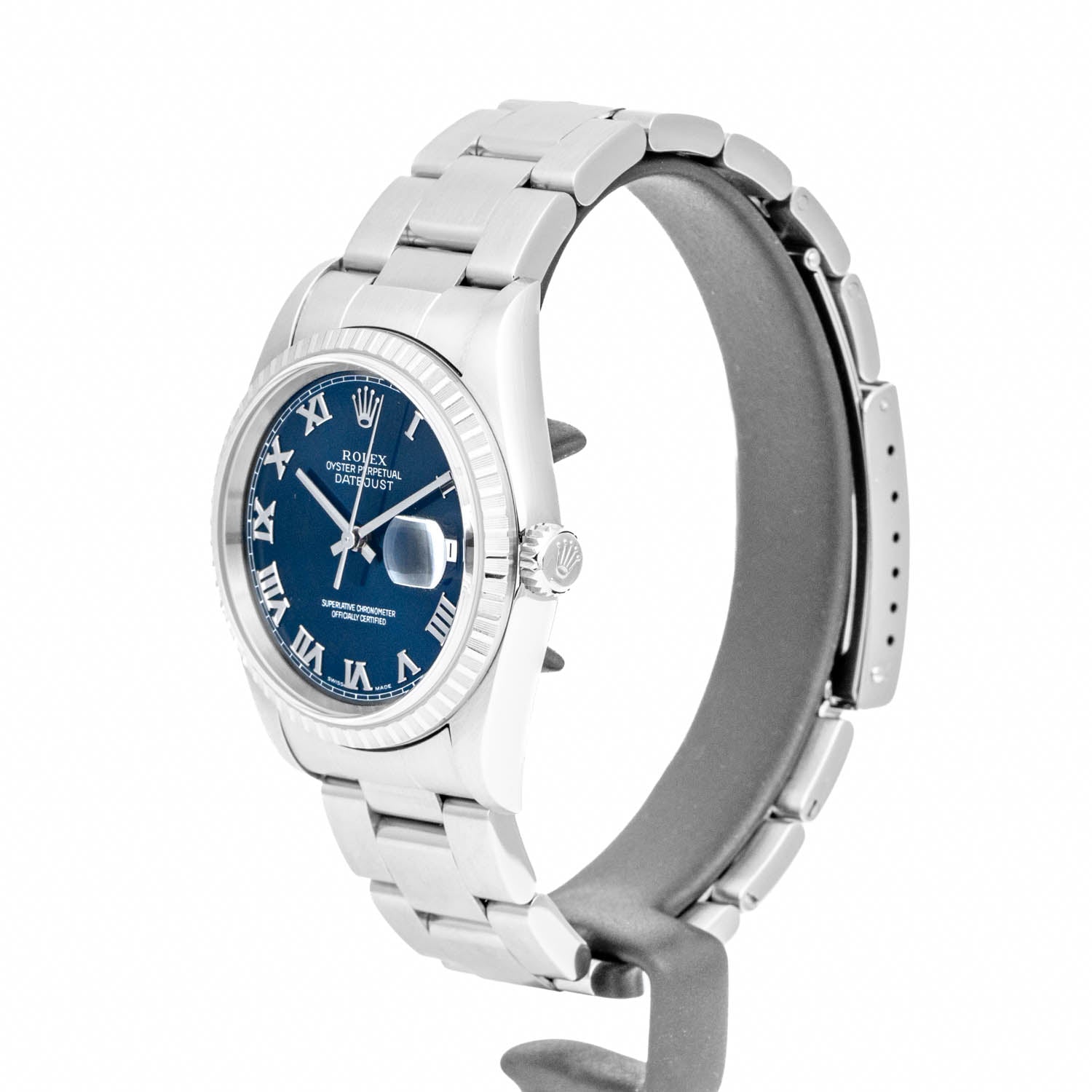 Rolex Datejust 36mm Blue Roman Dial - 16220
