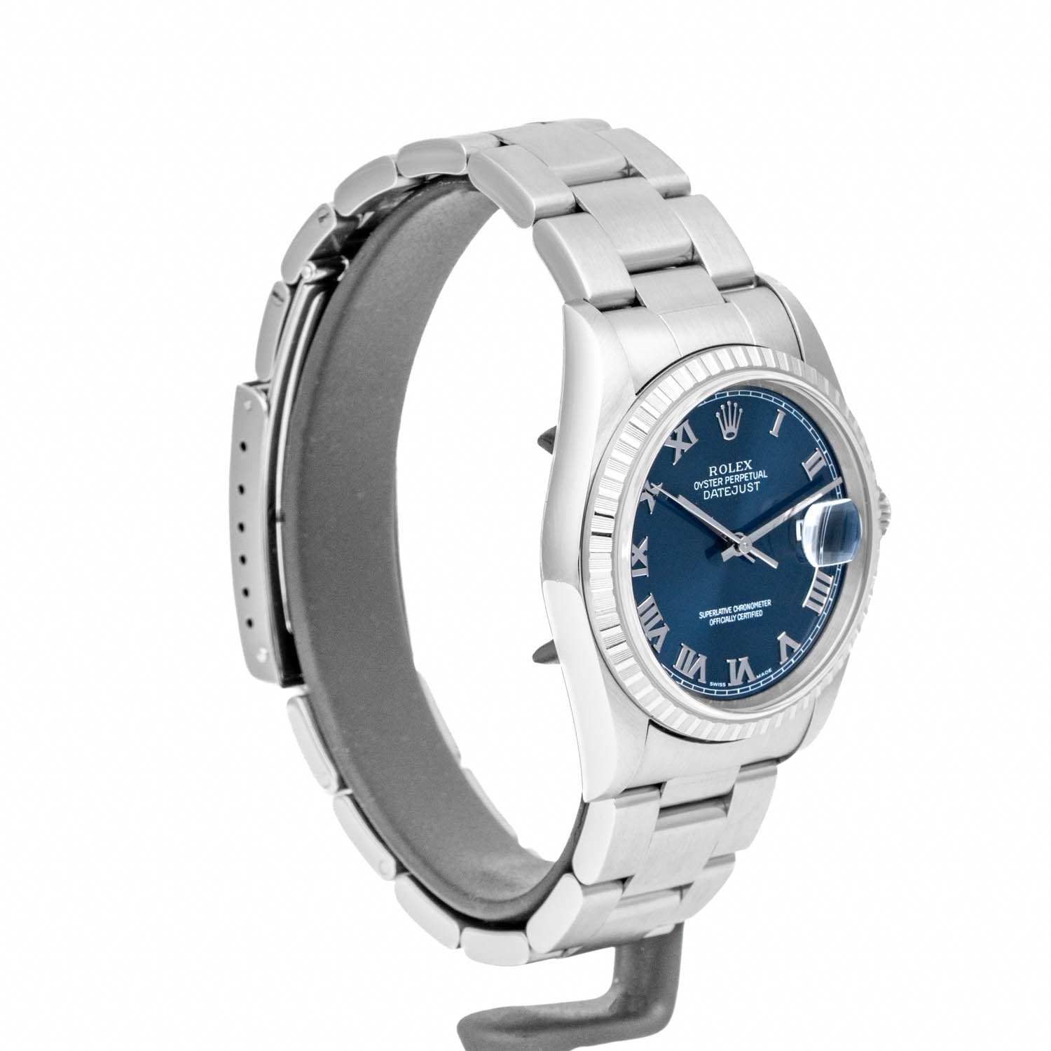 Rolex Datejust 36mm Blue Roman Dial - 16220