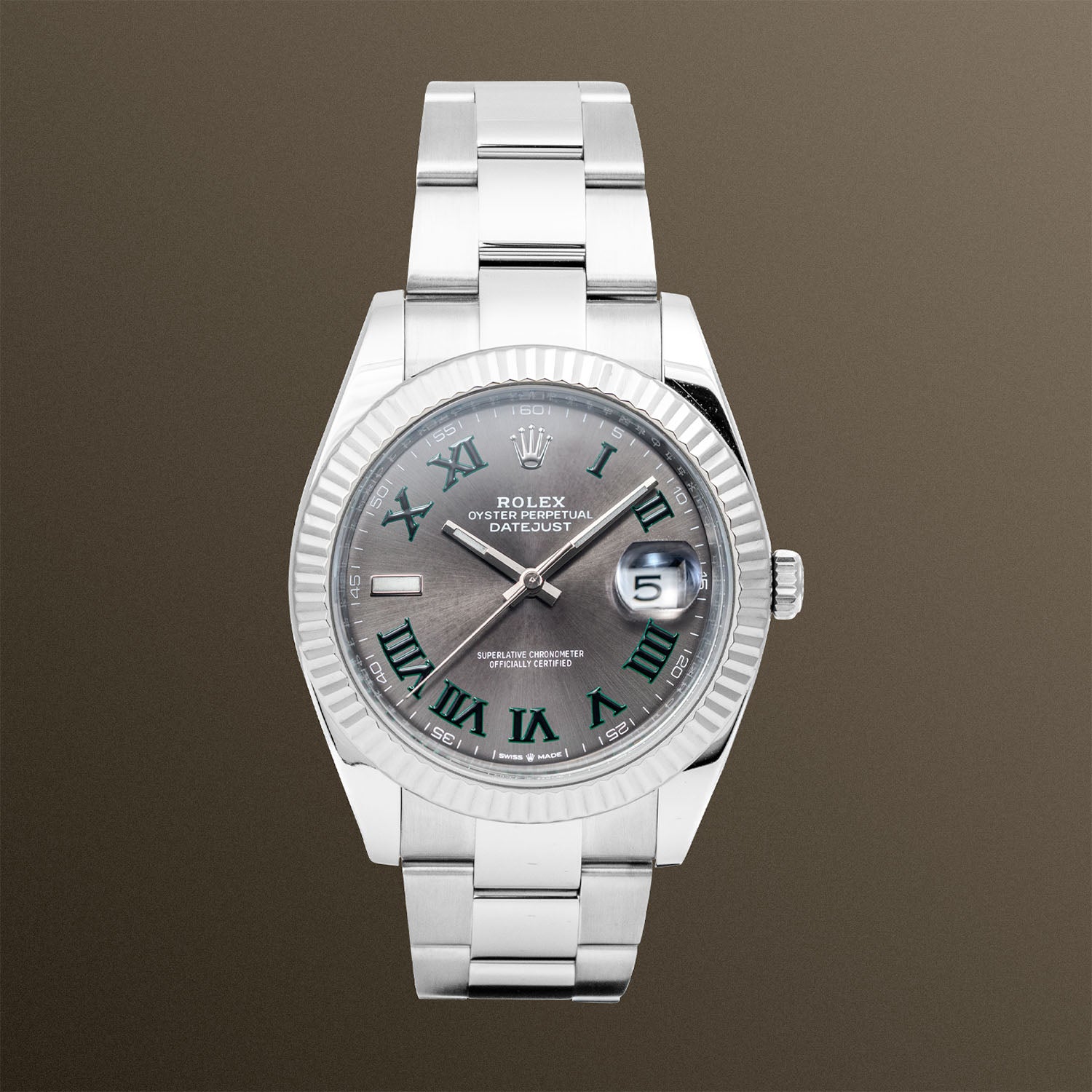 Rolex Datejust 41mm Grey Roman Dial - 1263334