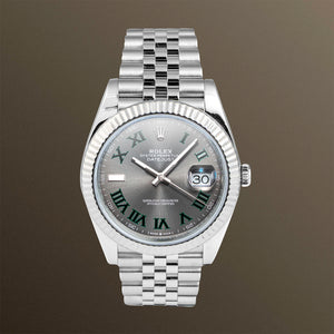 Rolex Datejust 41mm Wimbledon Dial Jubilee Bracelet - 126334