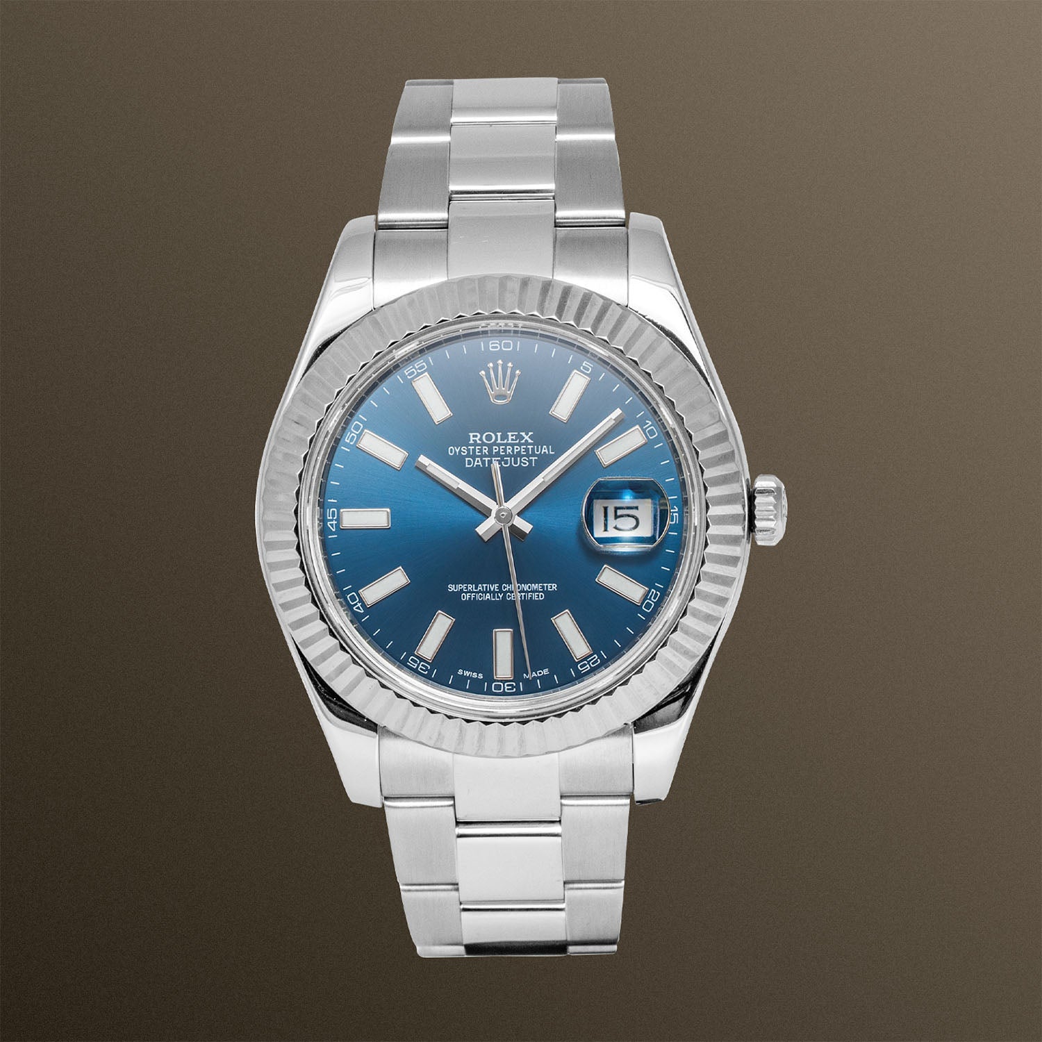 Rolex Datejust II 41mm Blue Dial 116334