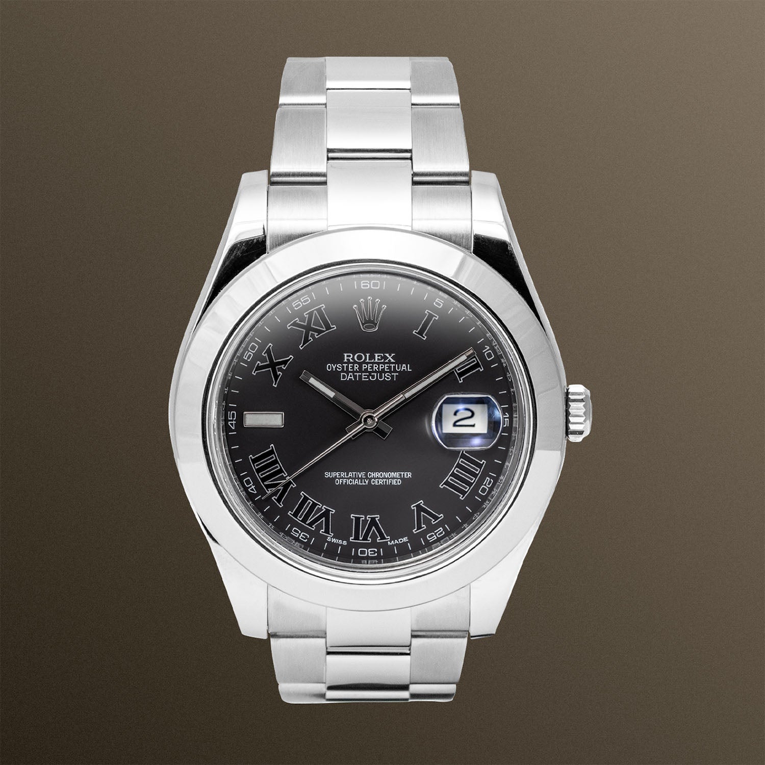 Rolex Datejust II Grey Dial 116300