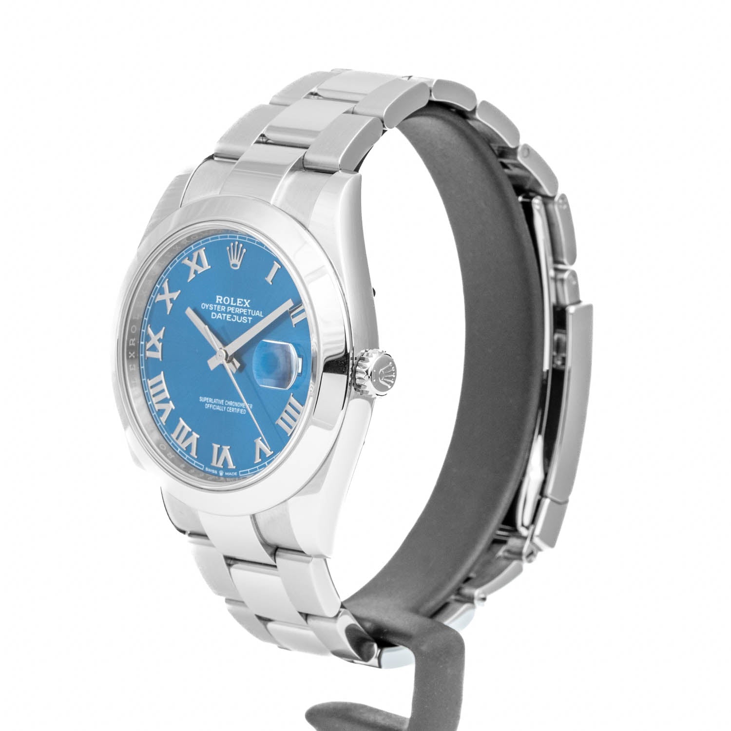 Rolex Datejust Blue Roman Dial 41mm - 126300