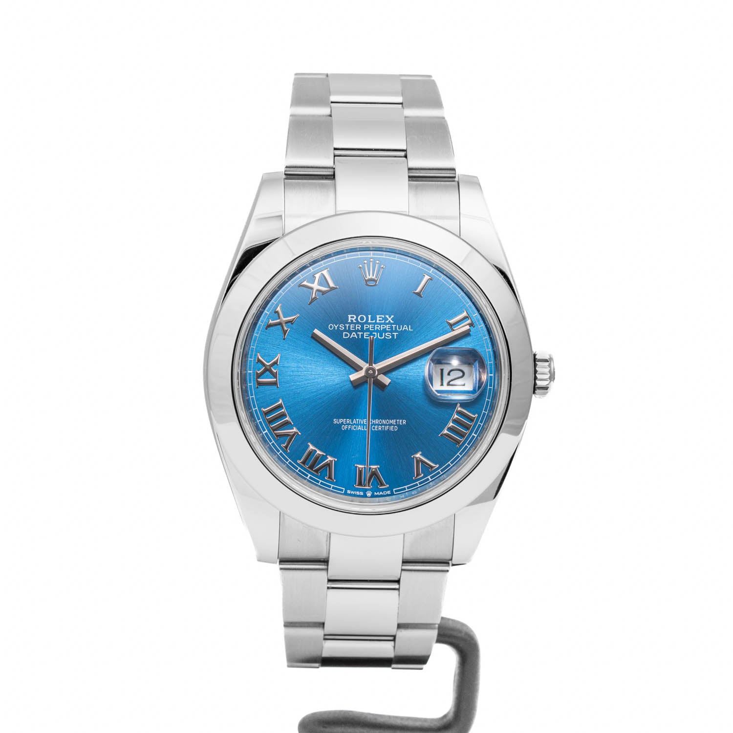 Rolex Datejust Blue Roman Dial 41mm - 126300