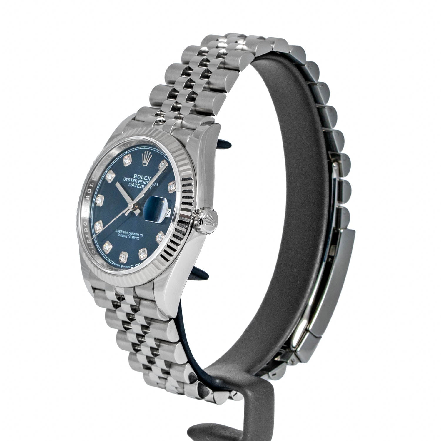 Rolex Datejust 36 Blue Diamond Dial Jubilee 126234