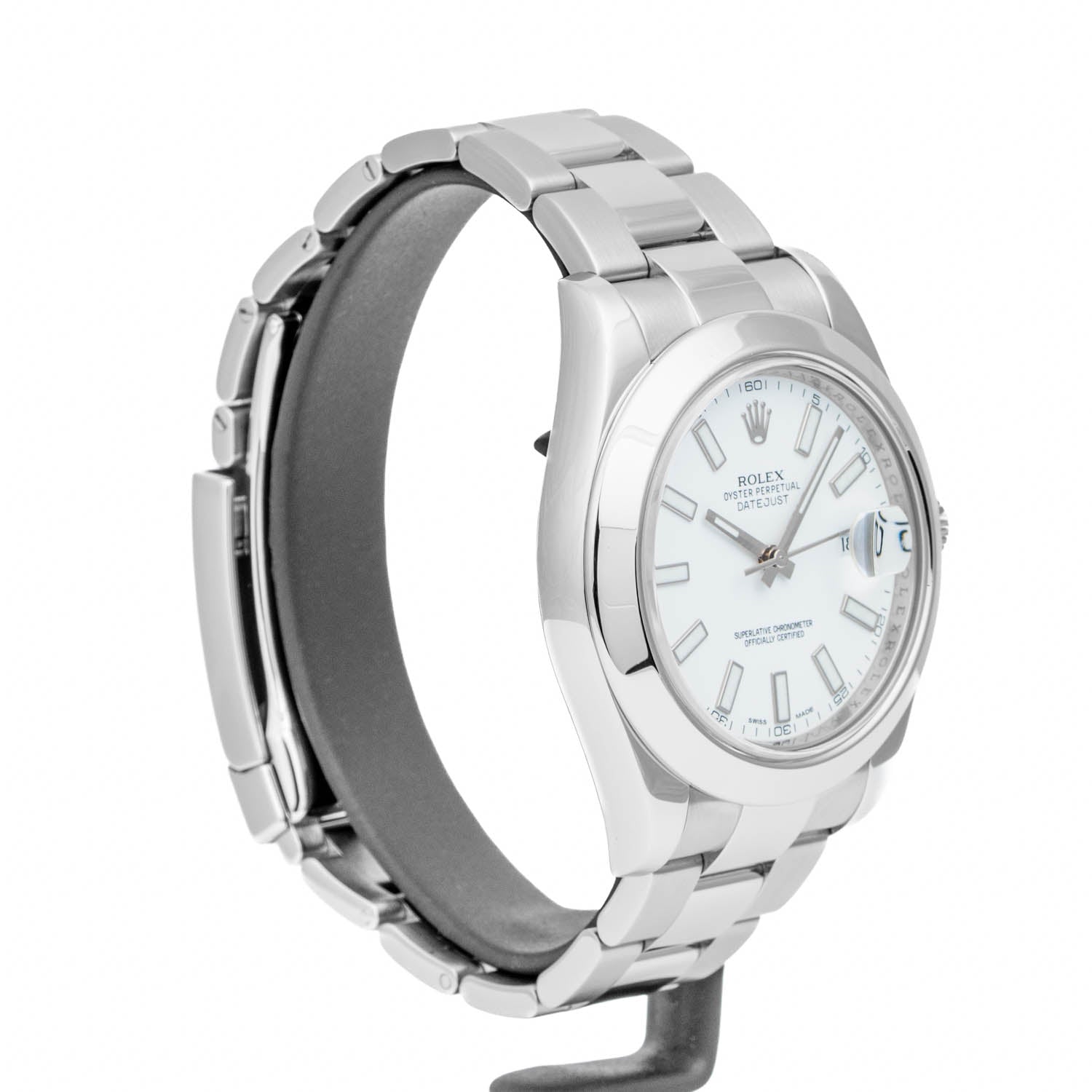 Rolex Datejust II White Index Dial 41mm - 116300