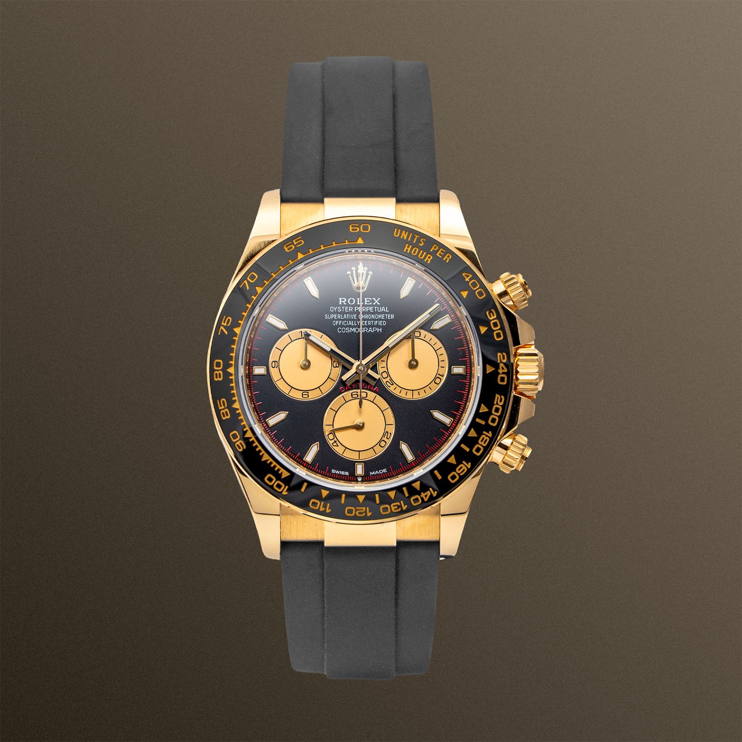 Rolex Daytona 40mm Black Dial Oysterflex - 126518LN